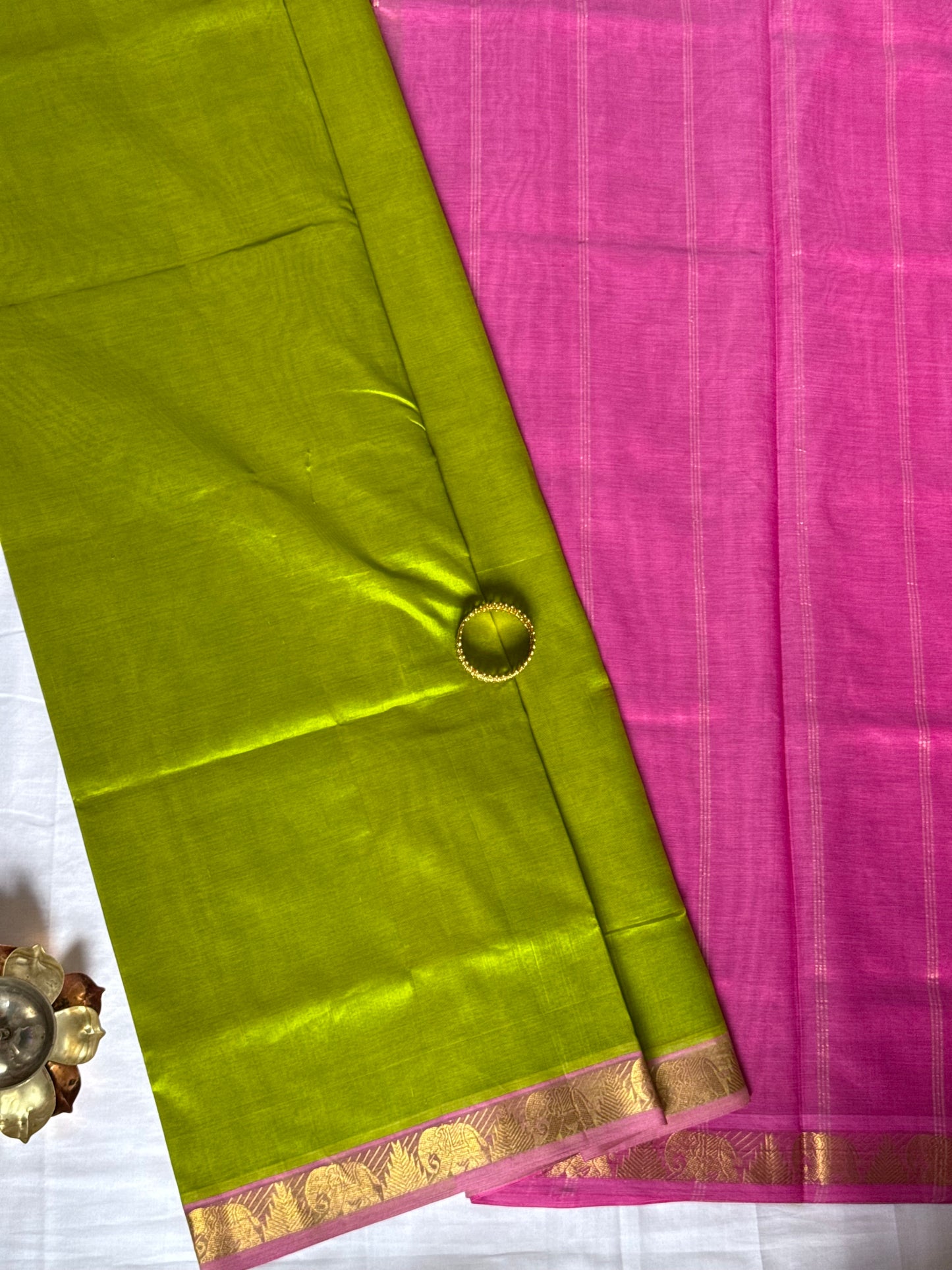 Pure Silk Cotton - Small Border