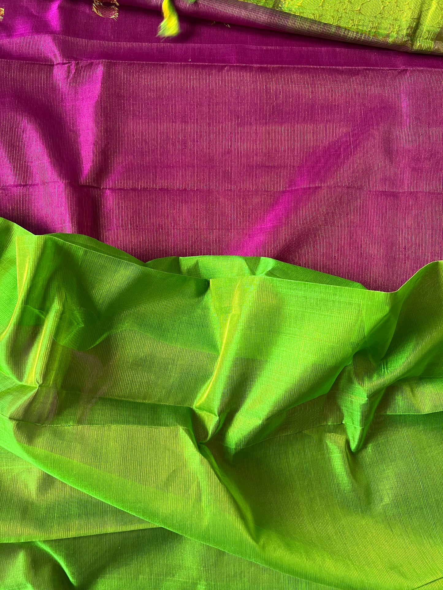 Vairaoosi Kanchi Silk Cotton saree