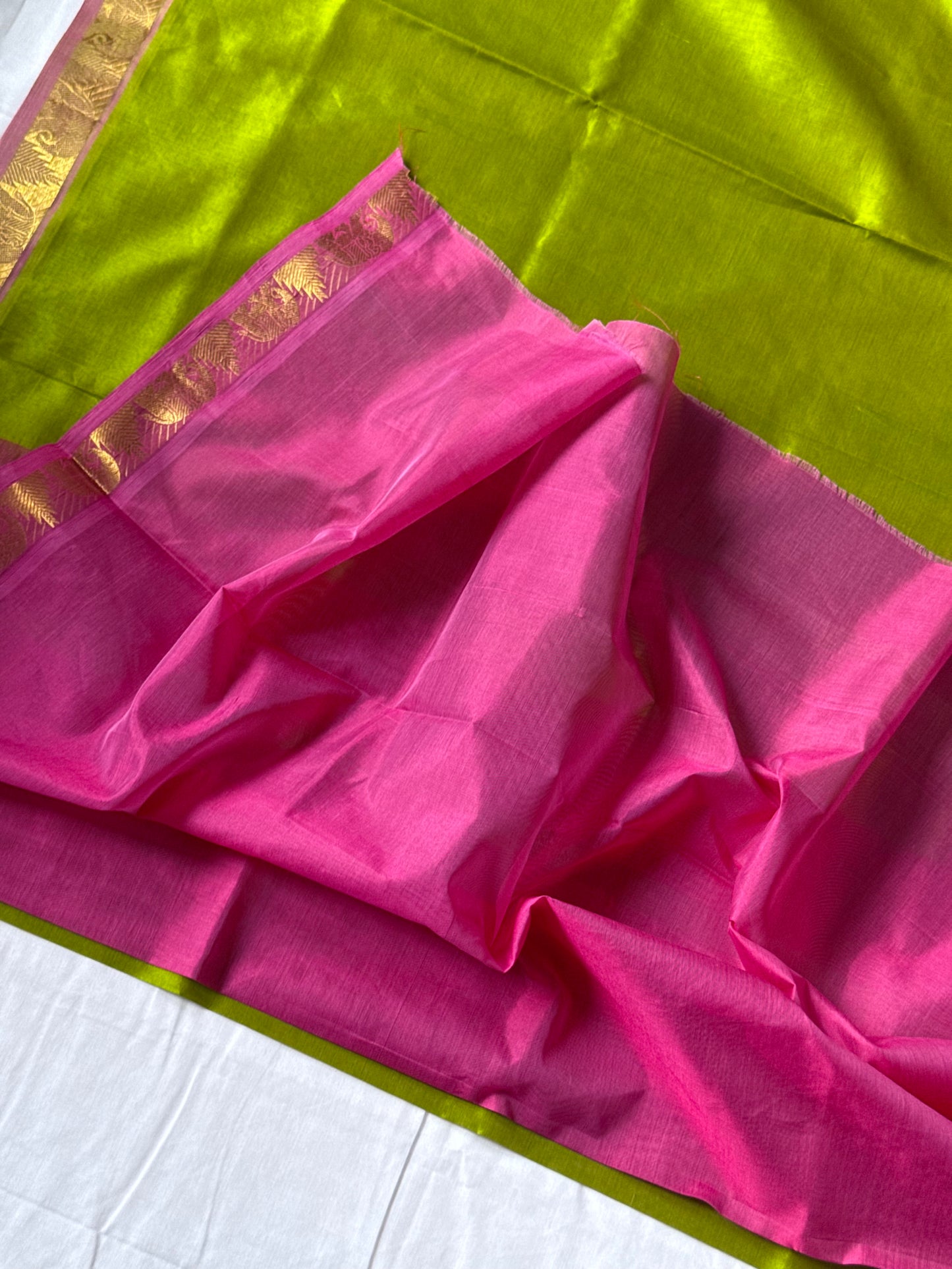 Pure Silk Cotton - Small Border