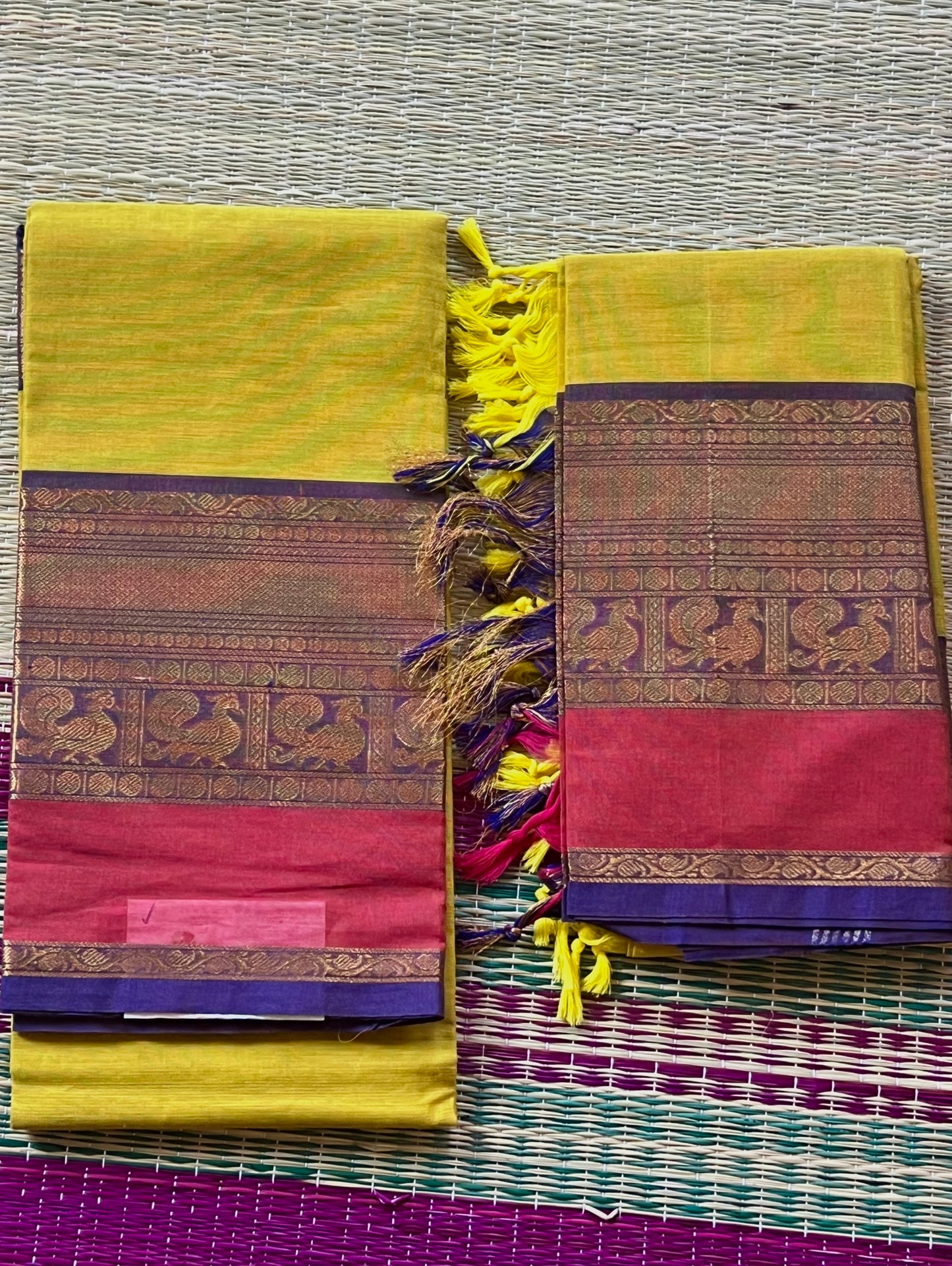 Yellow Purple material set