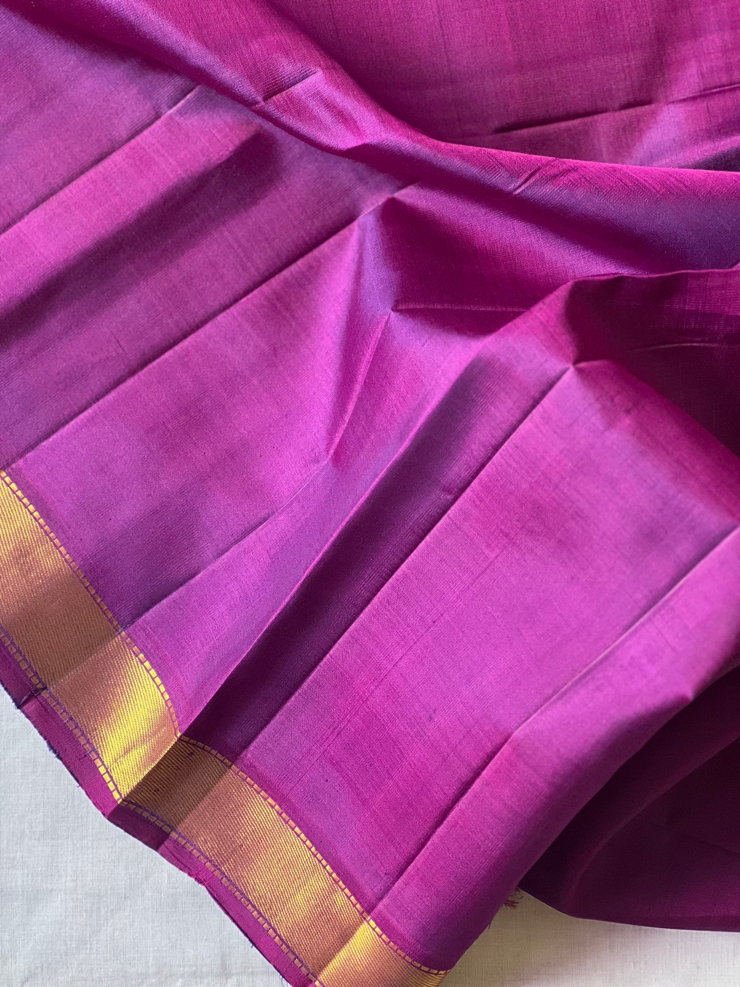 Pure Kanchivaram Silk saree - Small Border