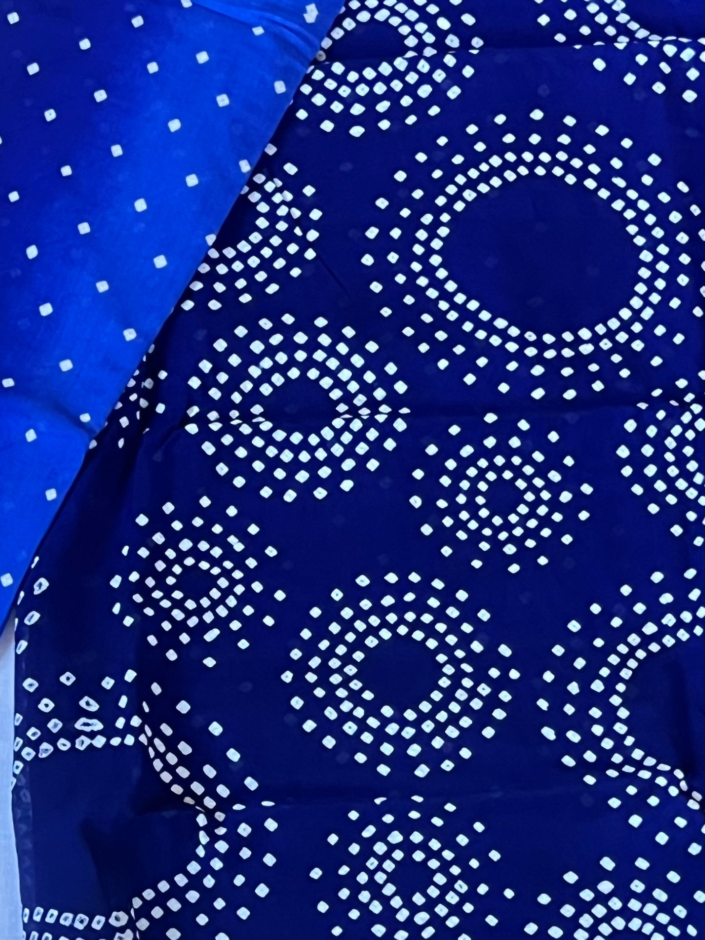 Ink blue Bandini silk set