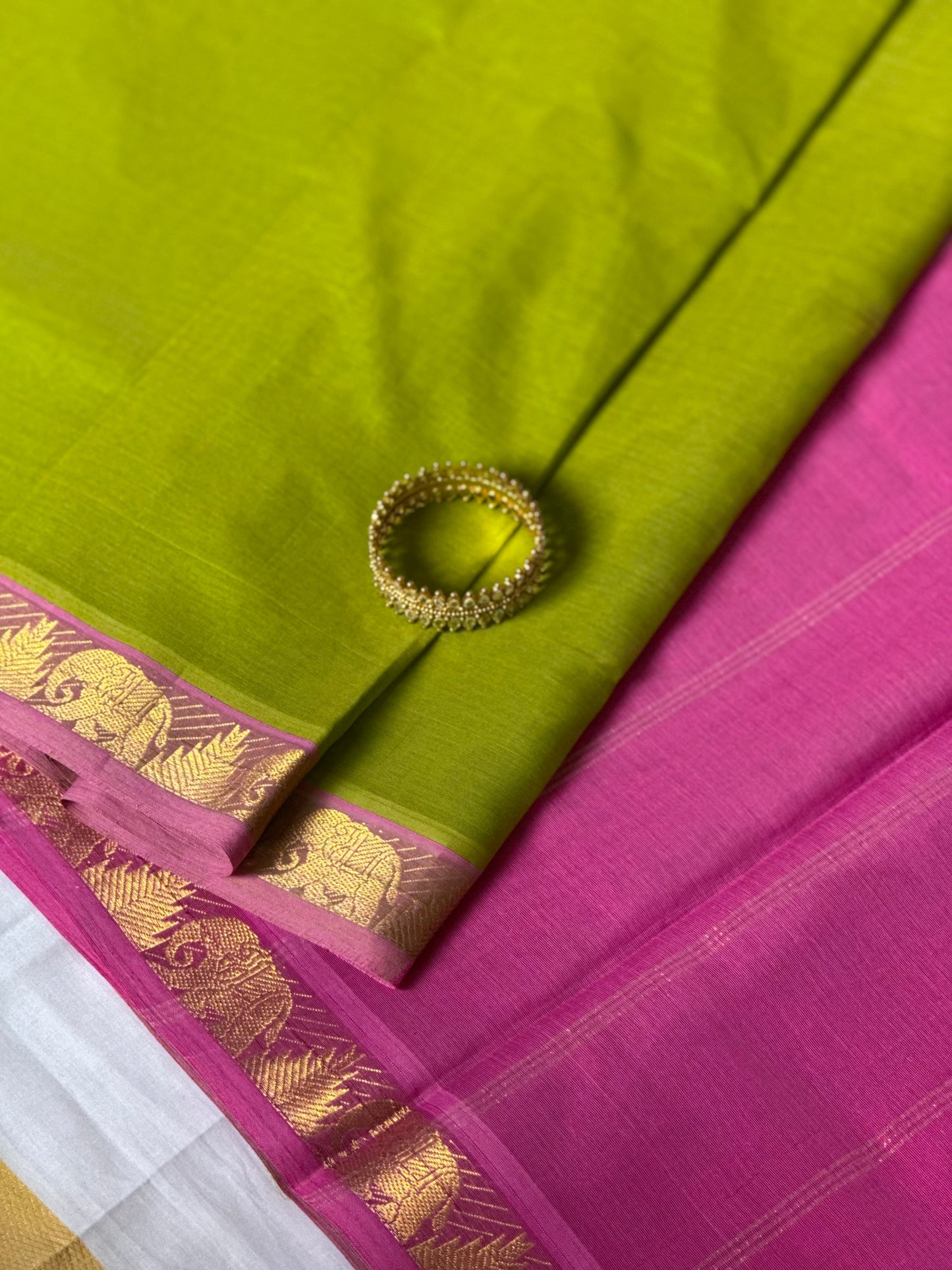 Pure Silk Cotton - Small Border