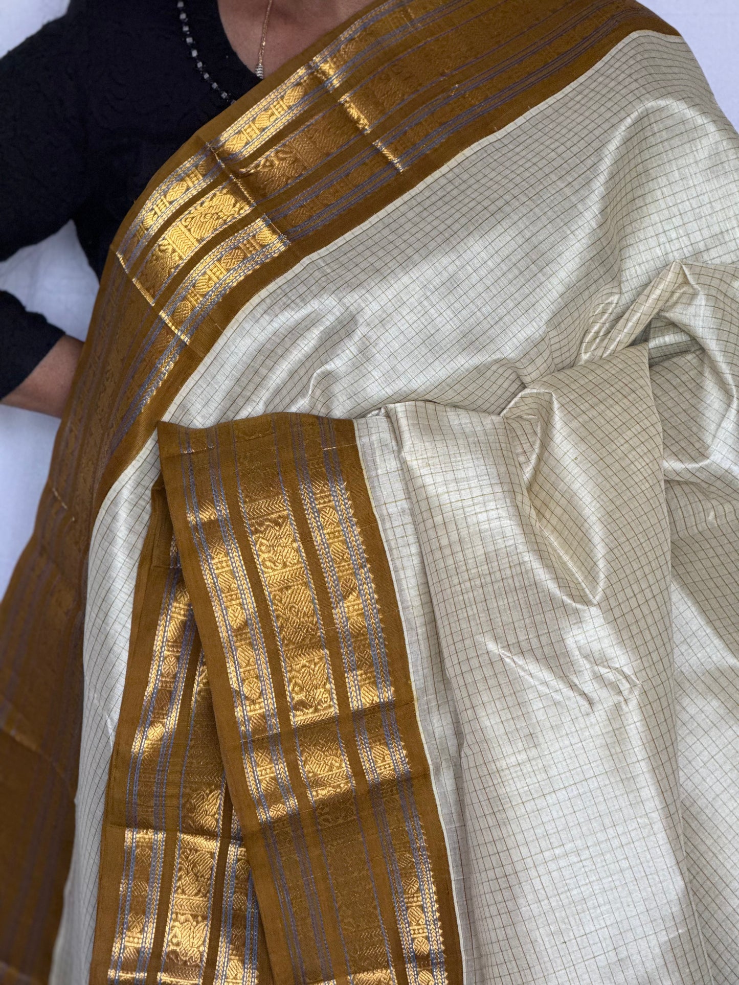 Kanjivaram silk cotton - onam special