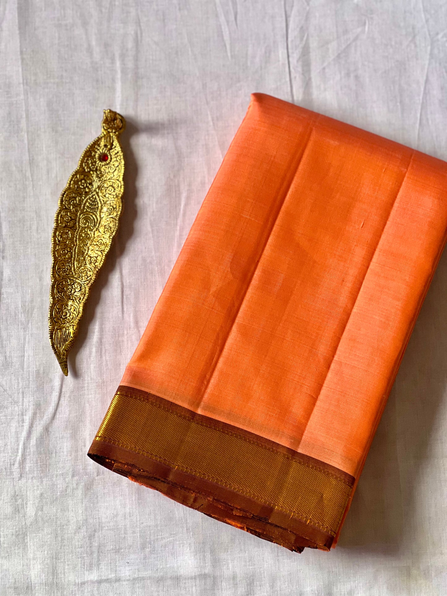 Pure Kanchivaram Silk saree - Small Border