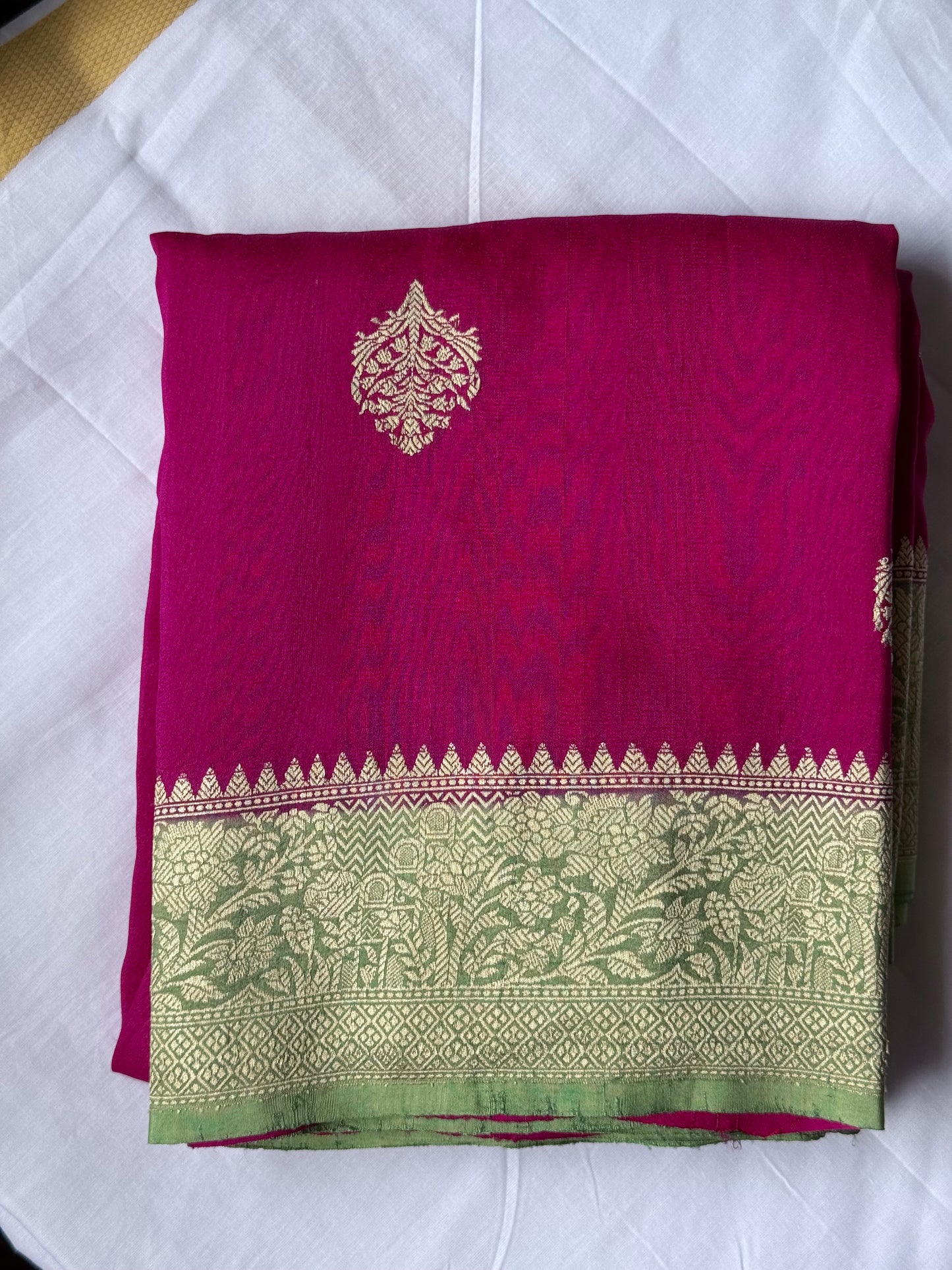 Pure banaras tussar silk saree