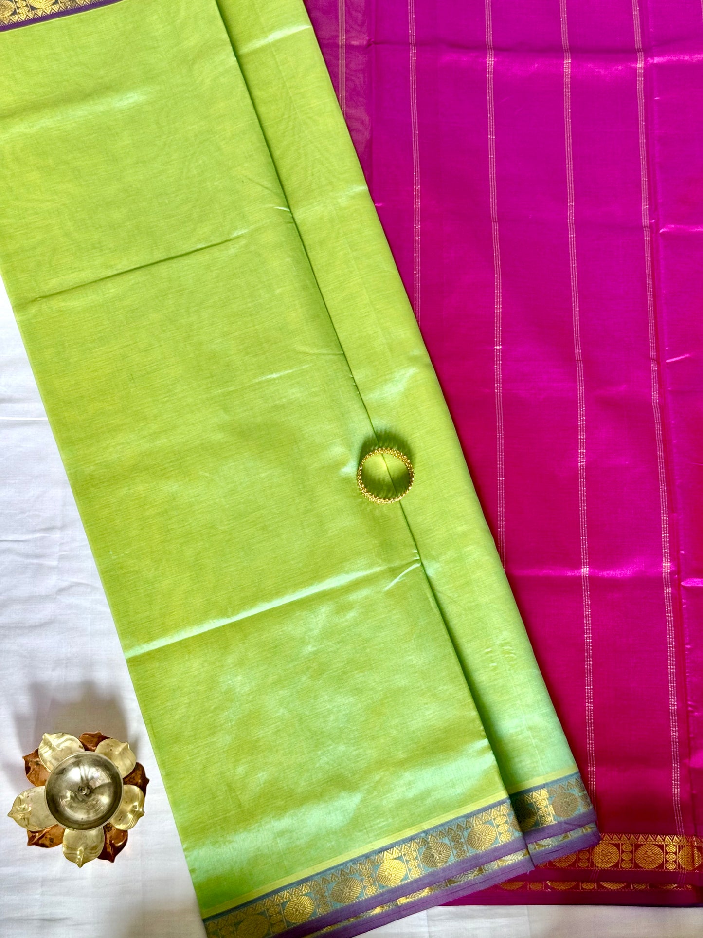 Pure Silk Cotton - Small Border