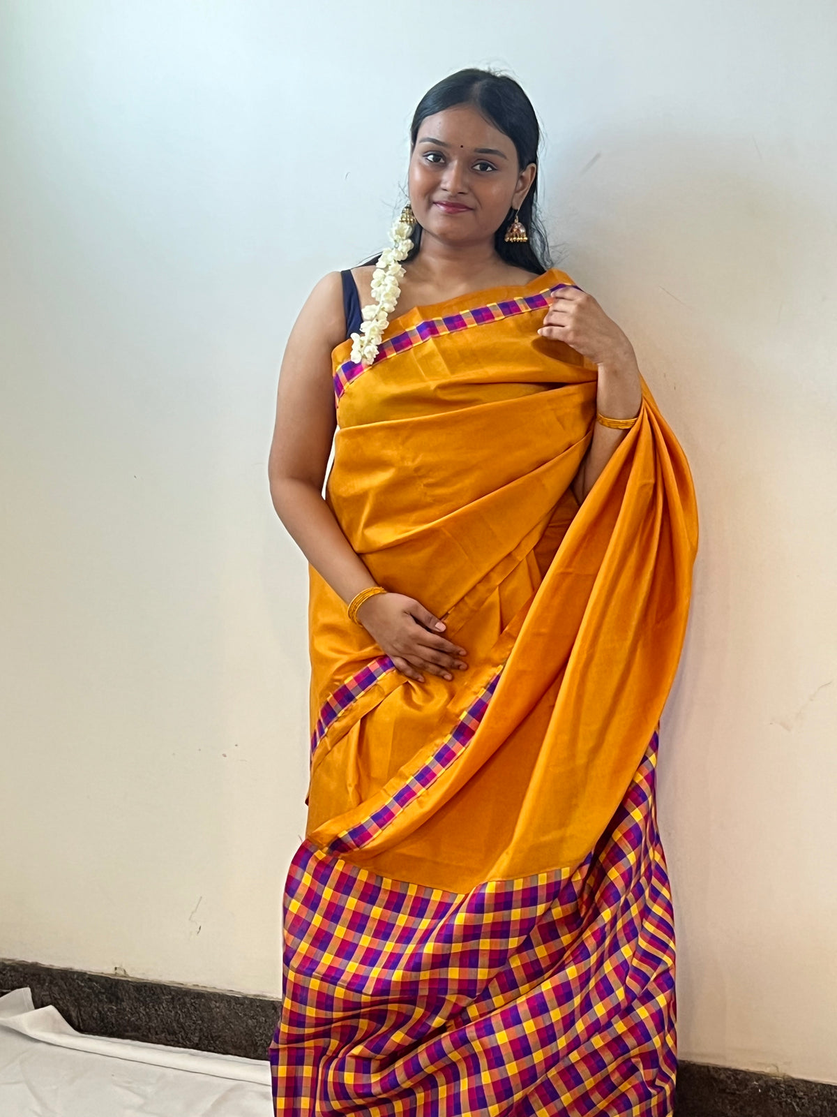 Mango yellow pure silk - Raga collection