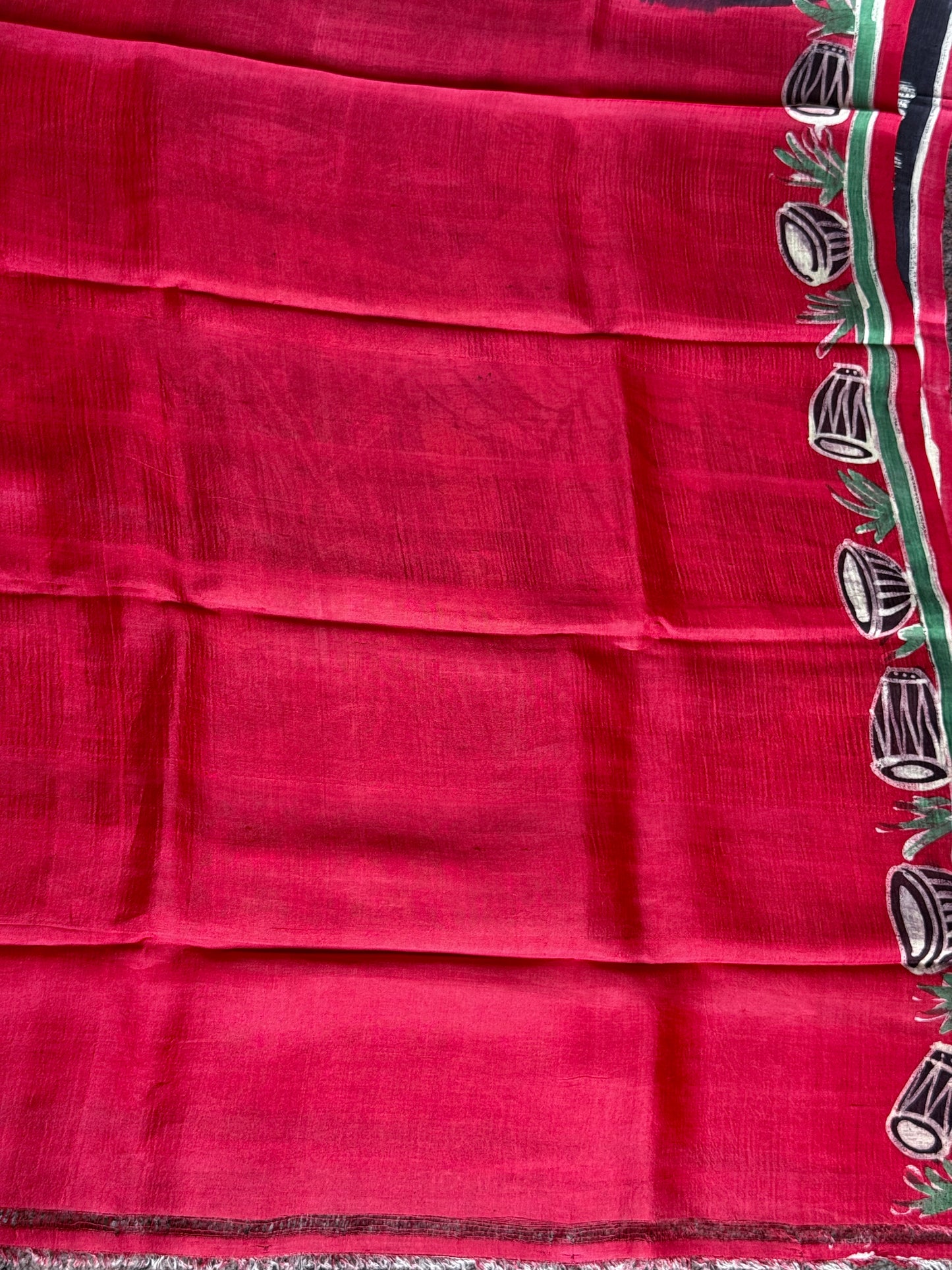 Murshidabad Silk saree - Black