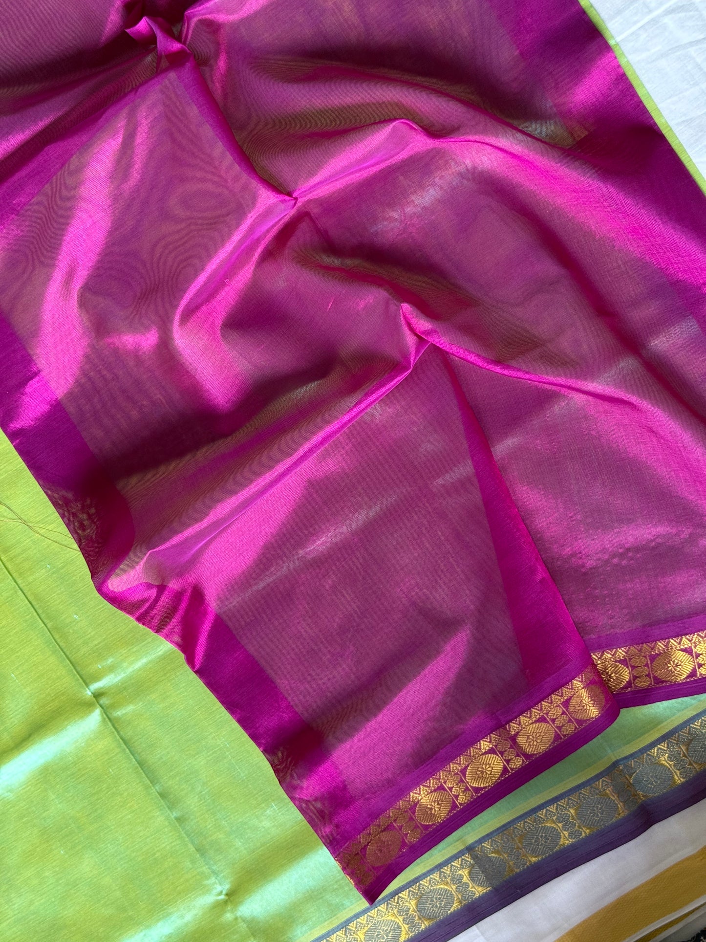 Pure Silk Cotton - Small Border
