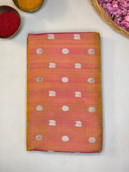 Mayil chakram Peach Pink