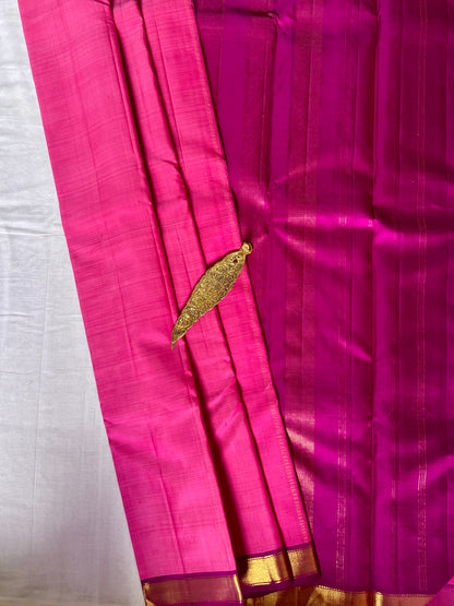 Pure Kanchivaram Silk saree - Small Border
