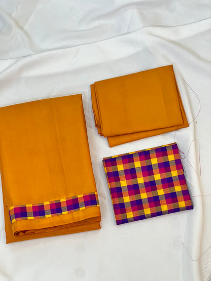 Mango yellow pure silk - Raga collection
