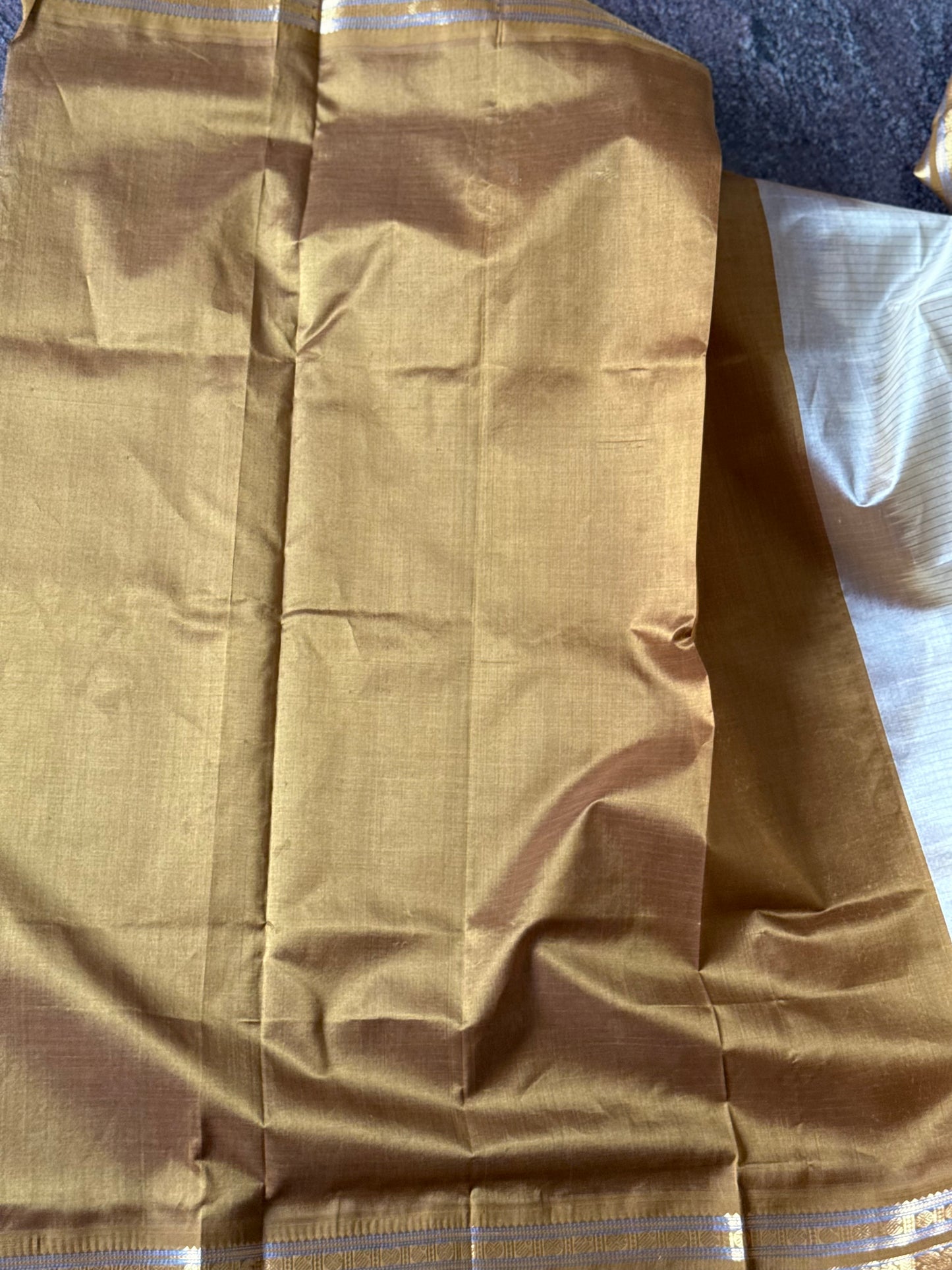 Kanjivaram silk cotton - onam special