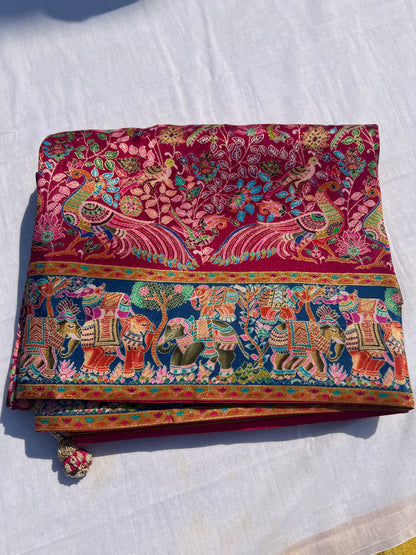 Maharani silk saree