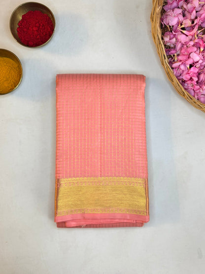 Muthukattam Bavanji border Self Peach