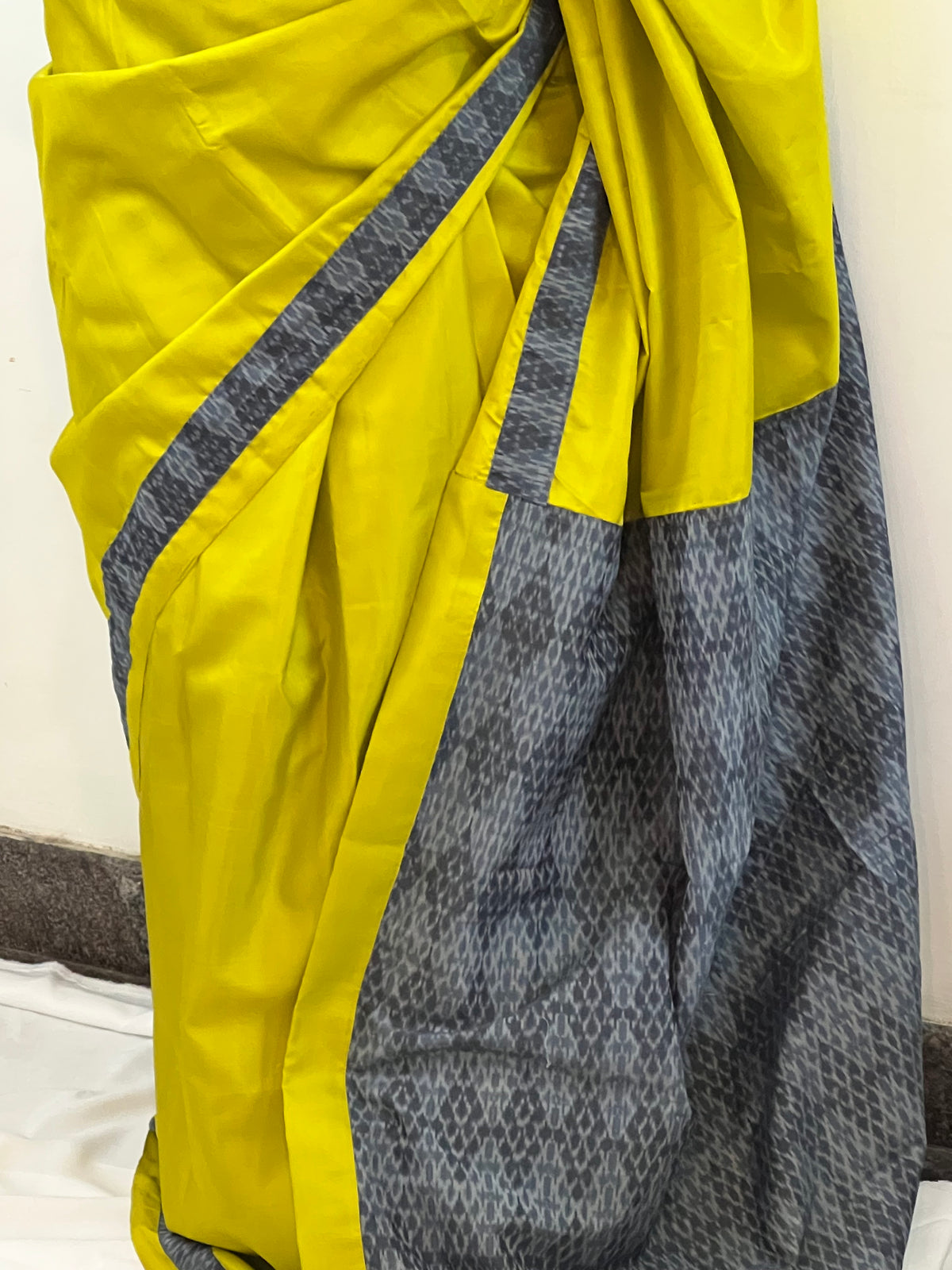 Green pure silk - Raga collection