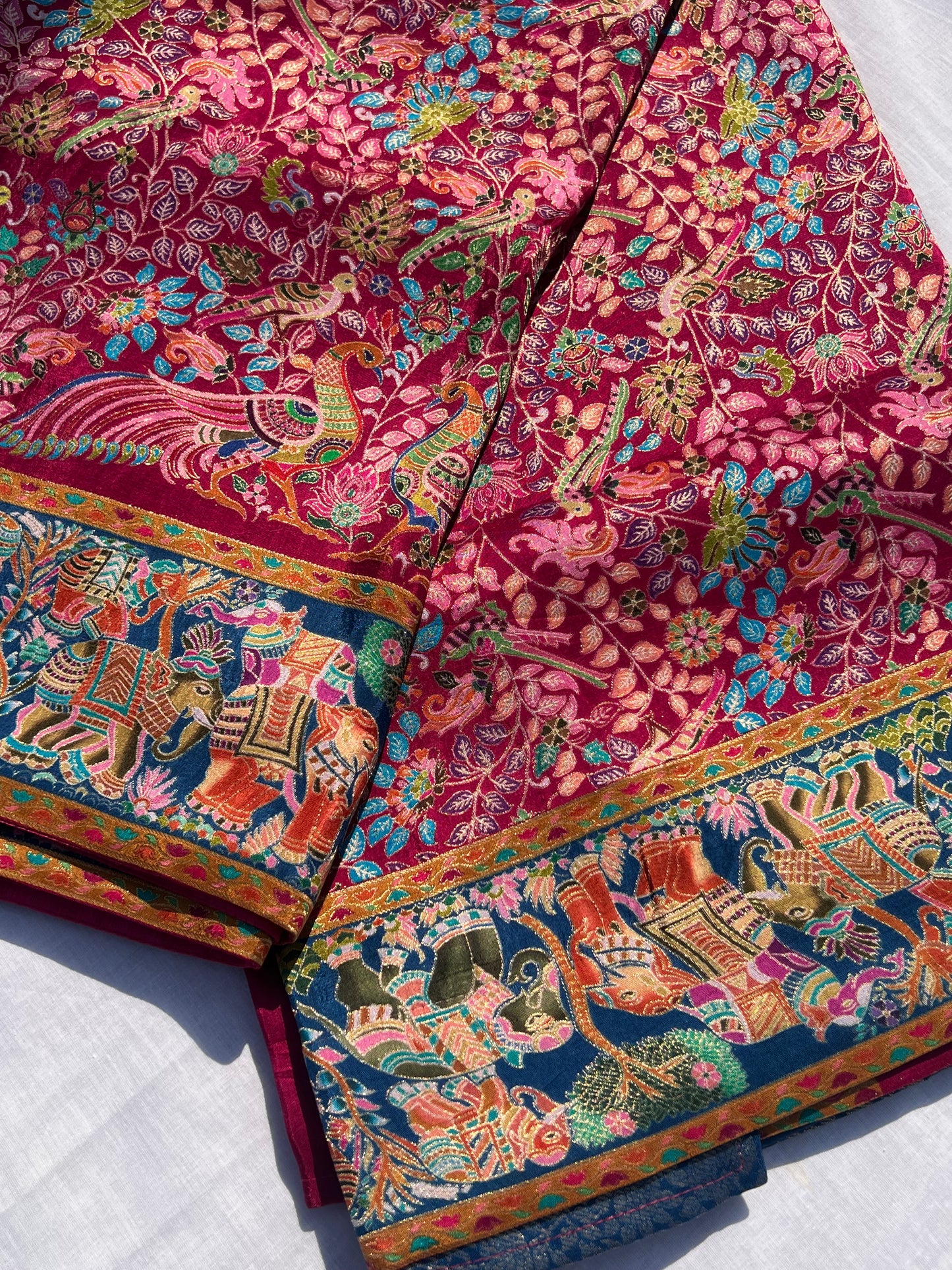 Maharani silk saree