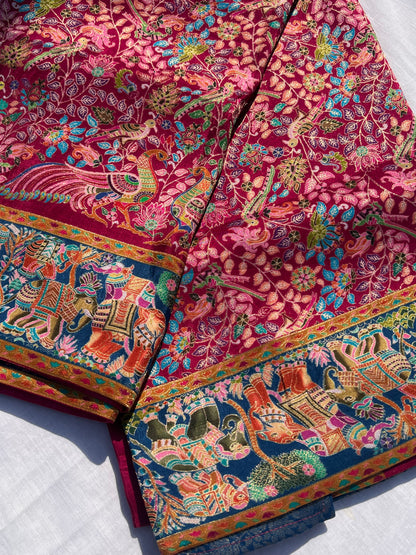 Maharani silk saree