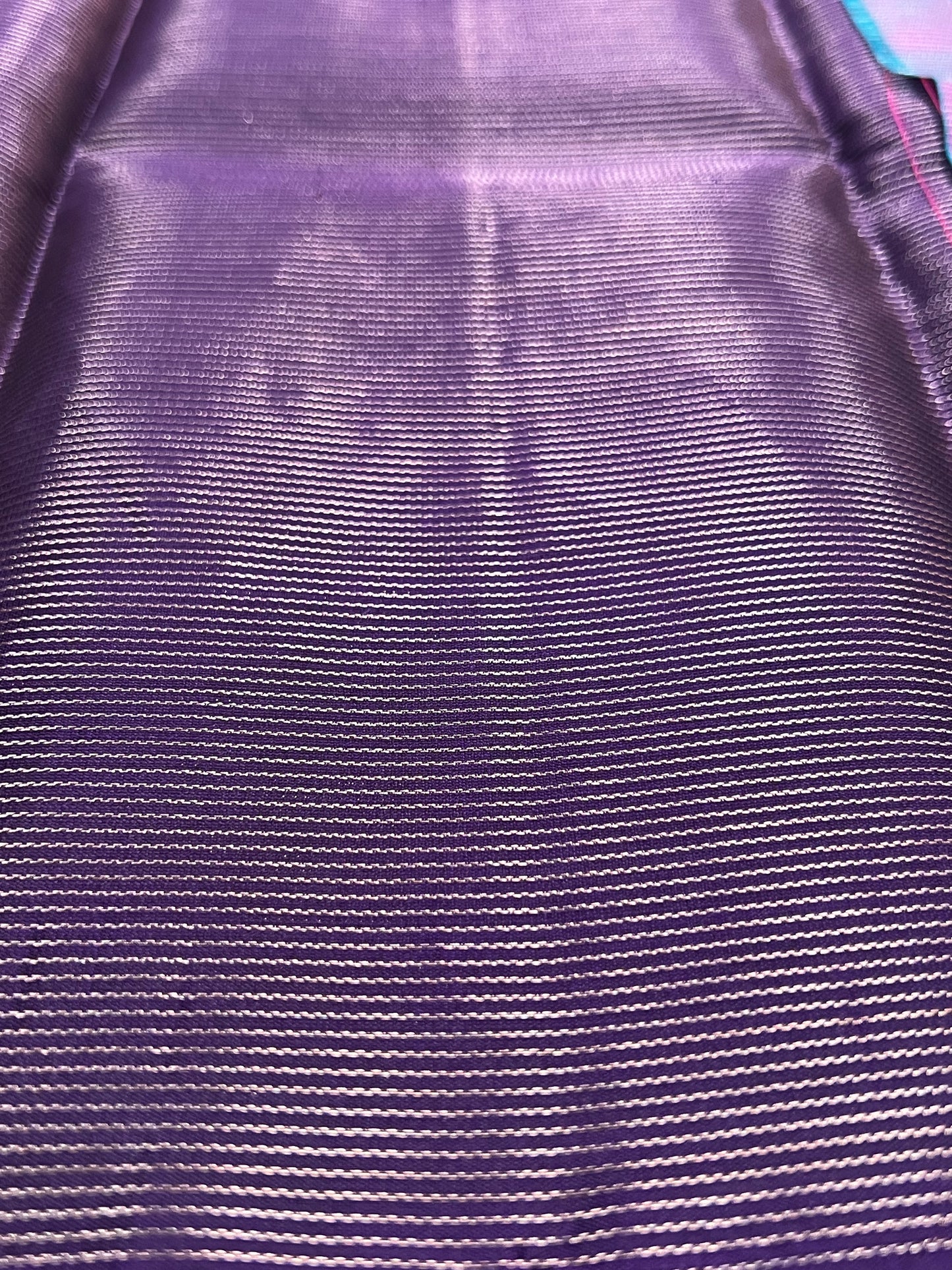 Purple Kanchivaram silk saree
