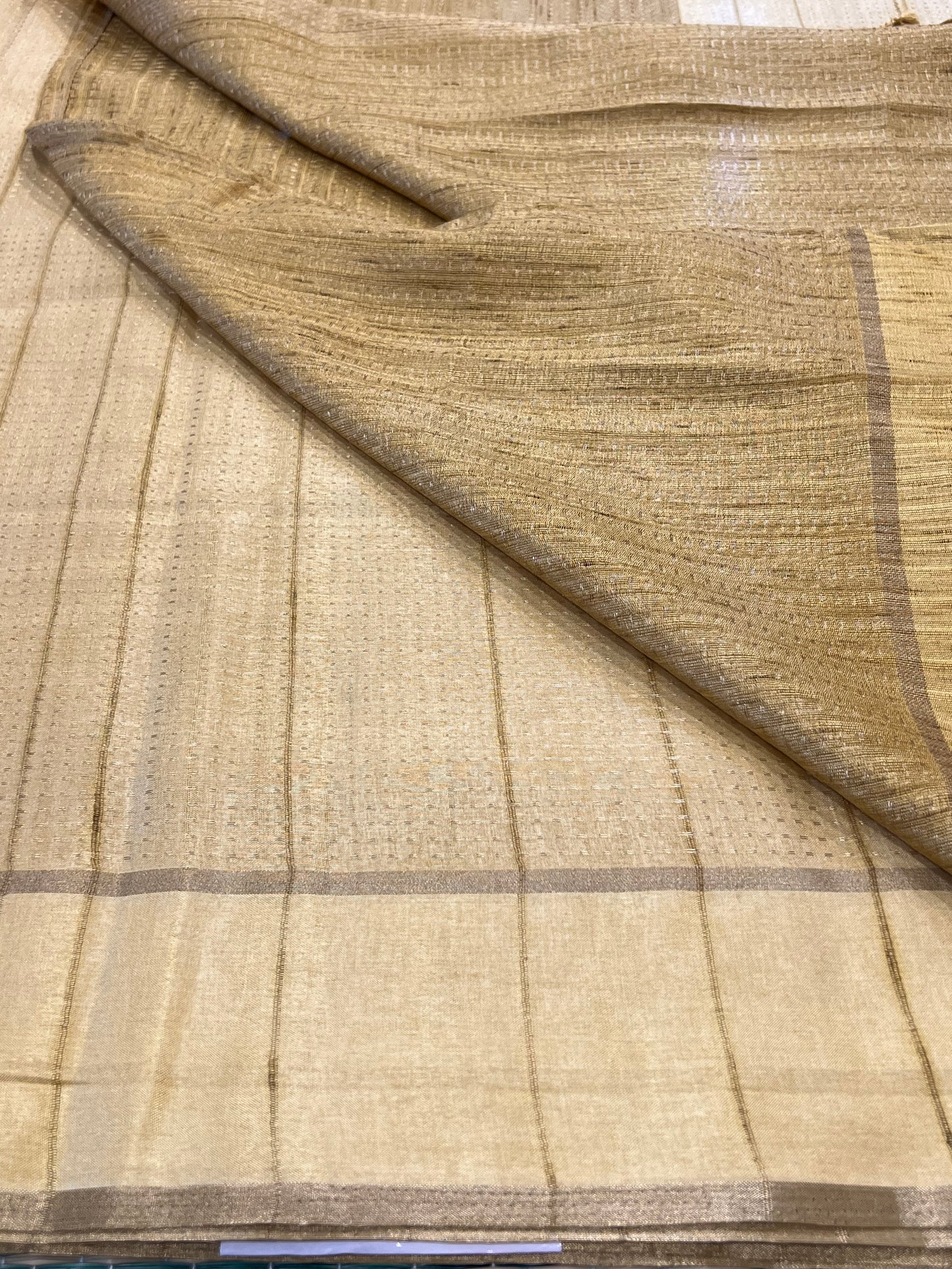 Yellow semi silk cotton saree