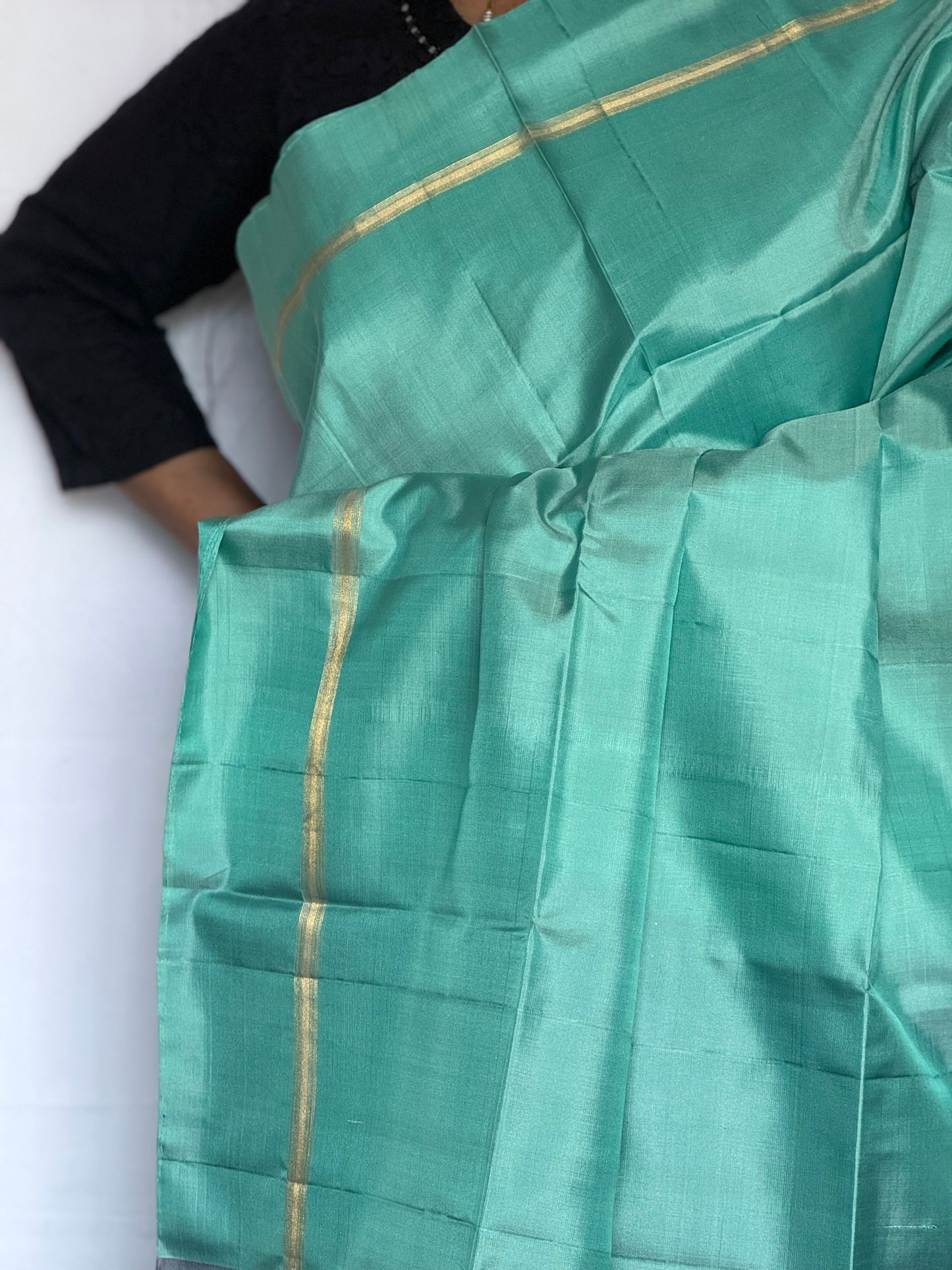 Soft silk saree - Double Shade Pallu