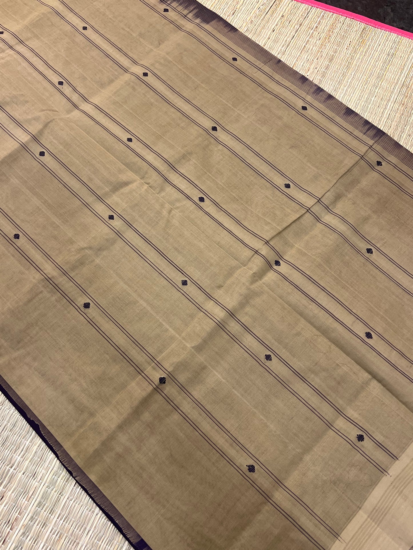 Purple Kanchi cotton saree