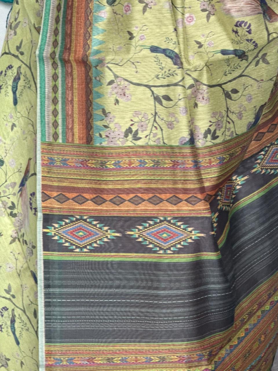 Semi Matka Silk Saree