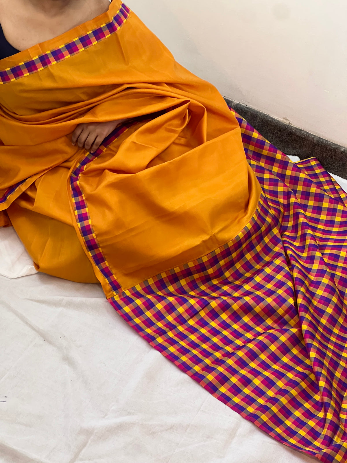Mango yellow pure silk - Raga collection