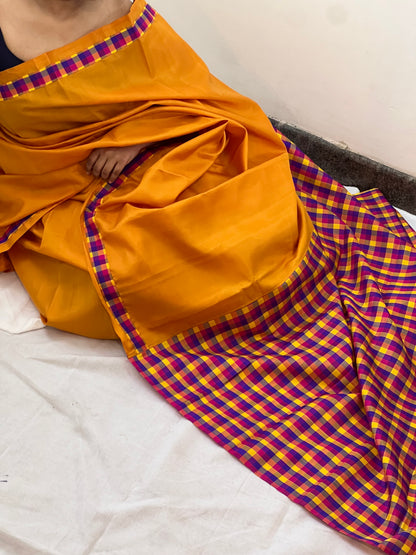 Mango yellow pure silk - Raga collection