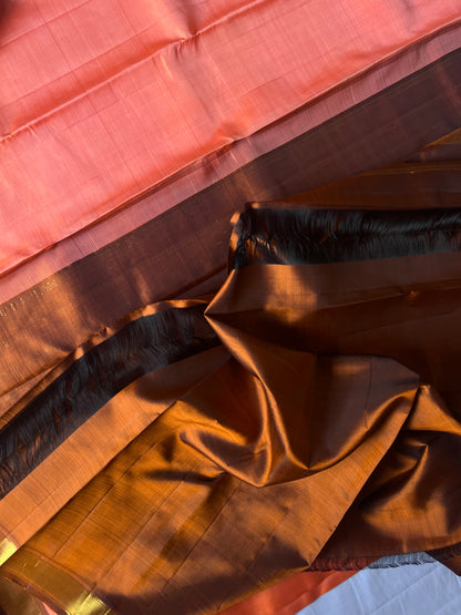 Pure Kanchivaram Silk saree - Small Border