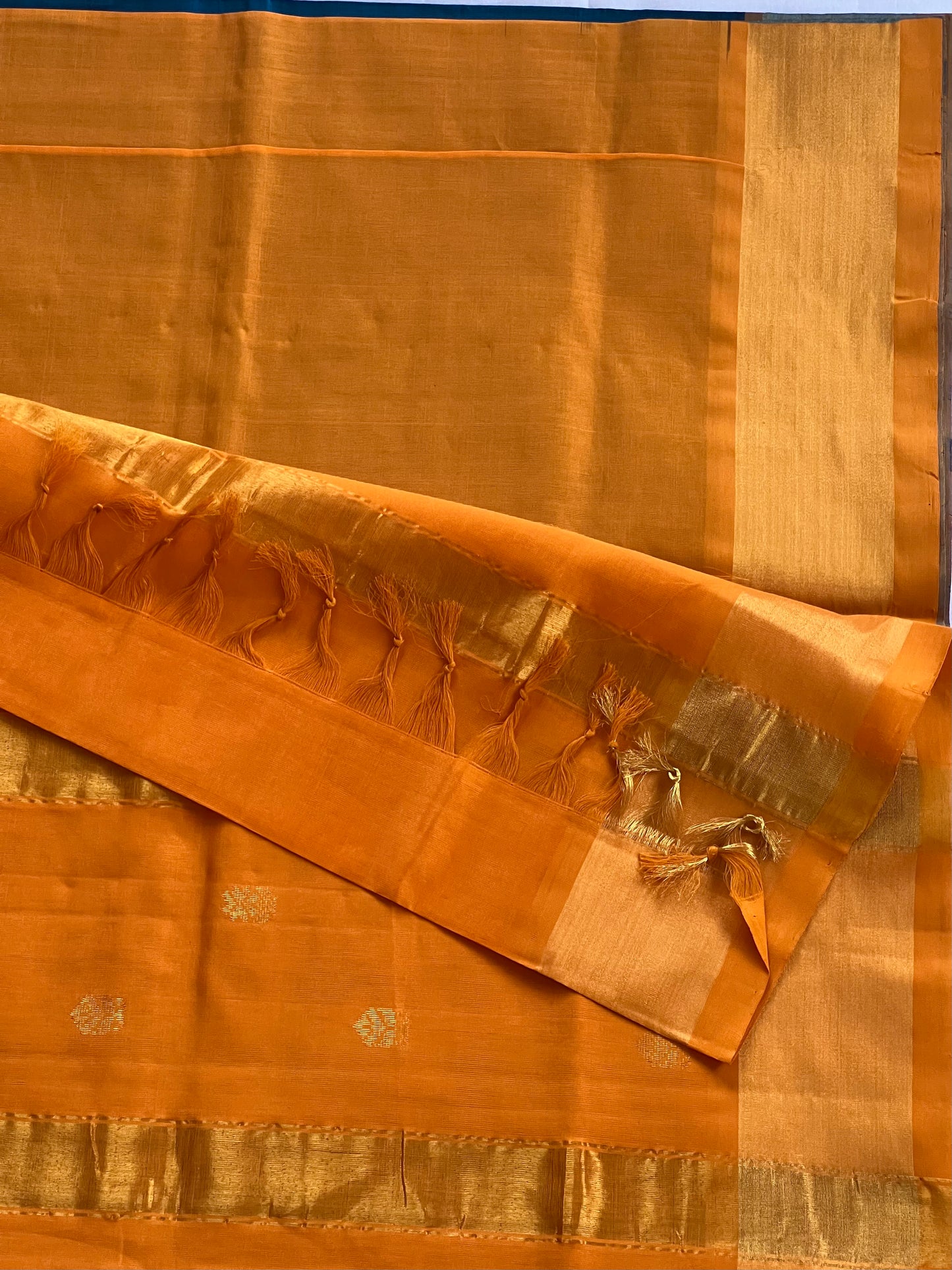 Ramar blue semi silk cotton saree