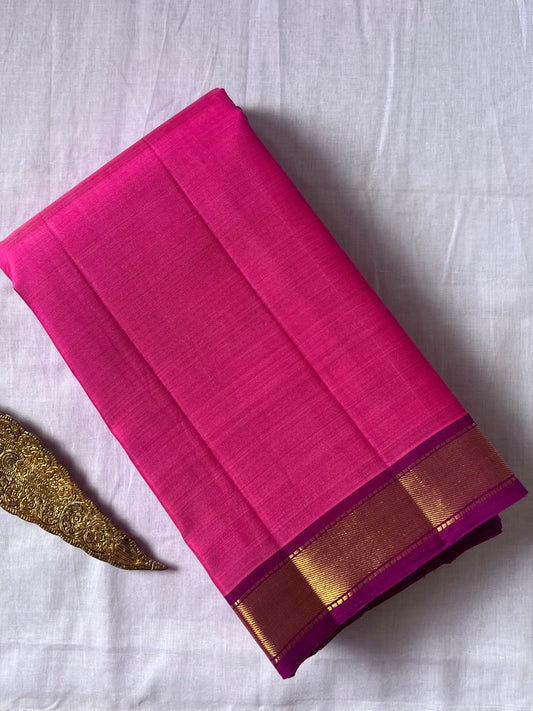 Pure Kanchivaram Silk saree - Small Border