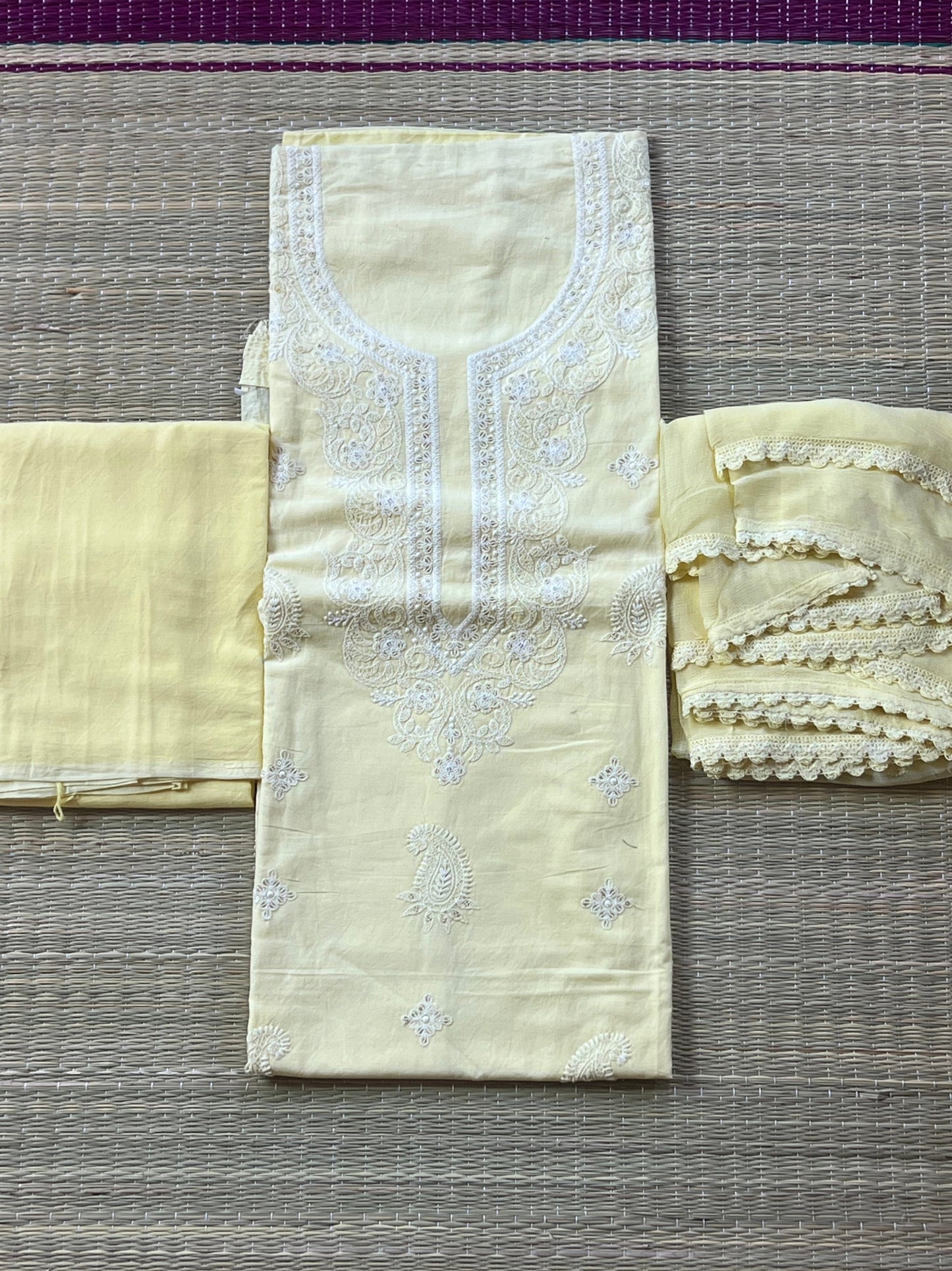 Milk yellow material set
