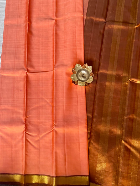 Pure Kanchivaram Silk saree - Small Border