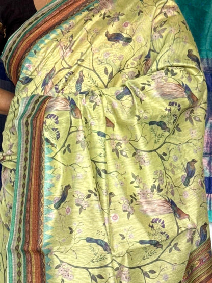 Semi Matka Silk Saree