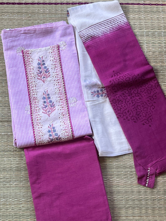 Magenta material set
