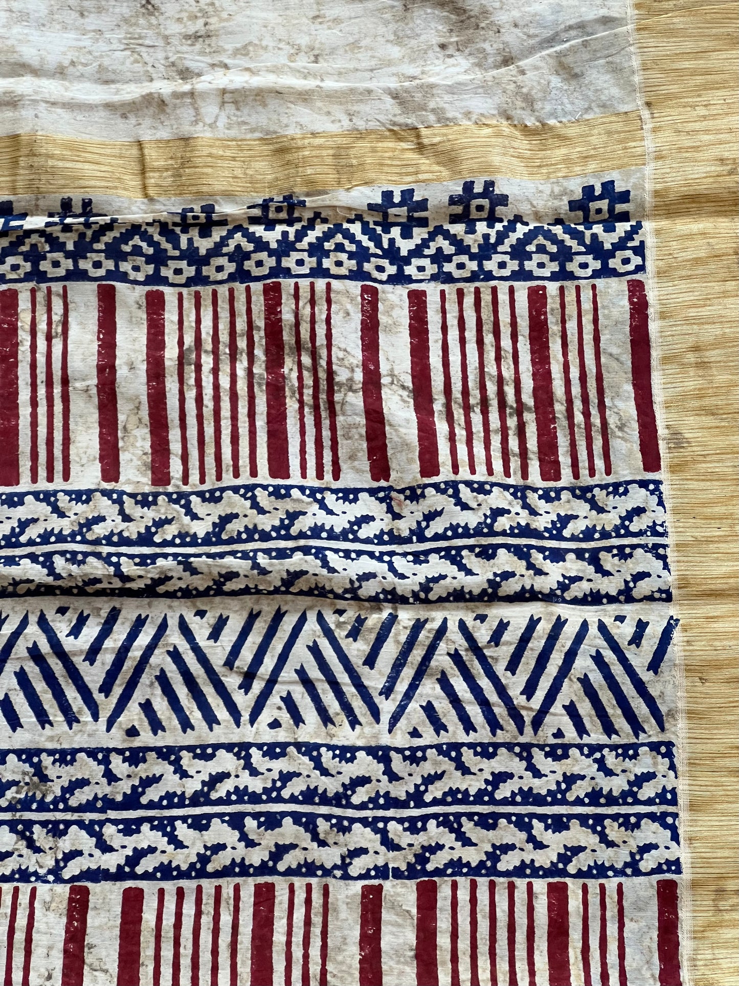 Cycle Chanderi silk cotton saree
