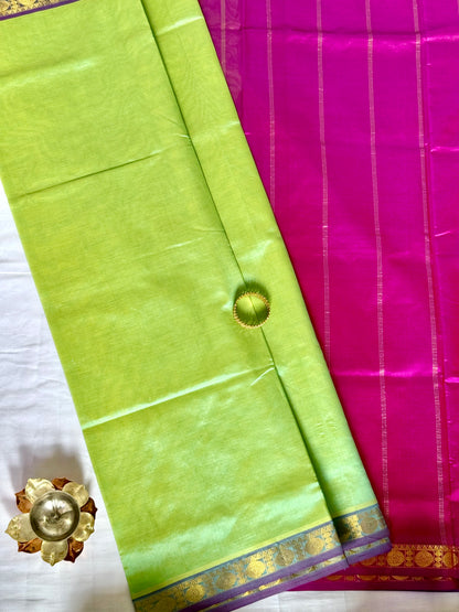 Pure Silk Cotton - Small Border