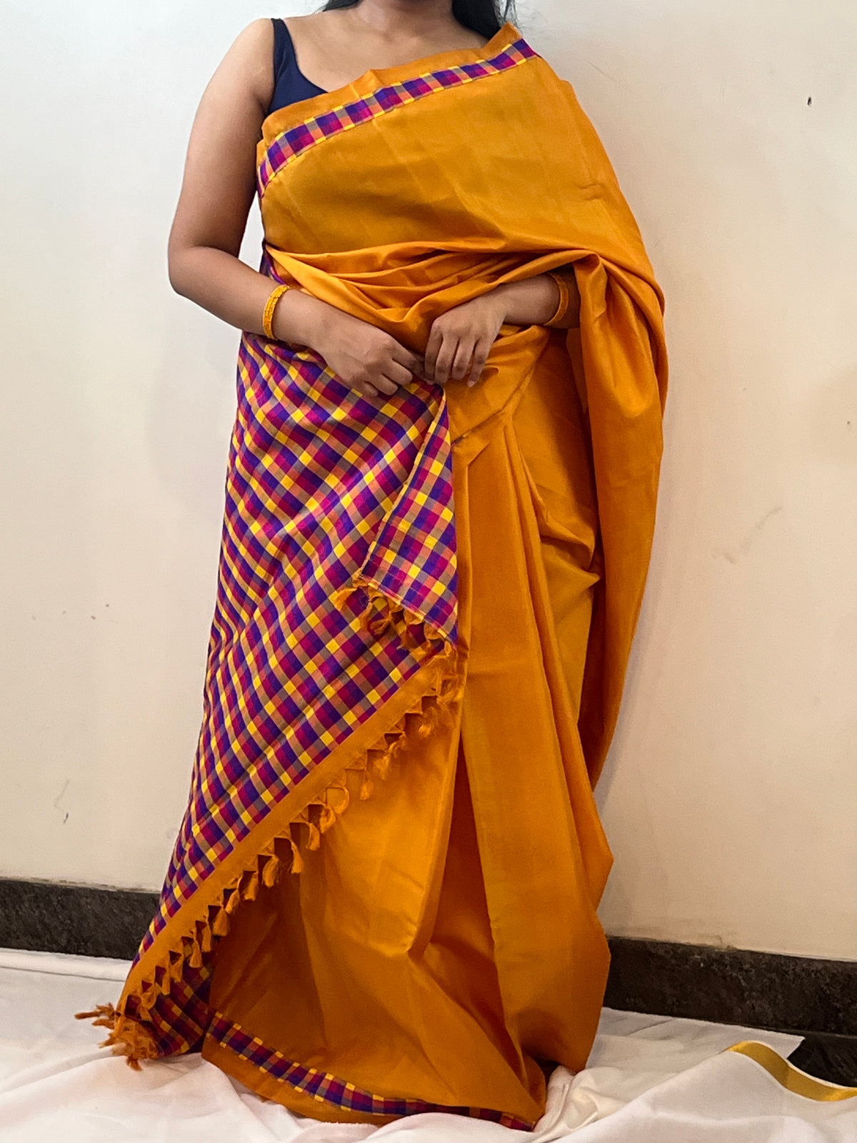 Mango yellow pure silk - Raga collection