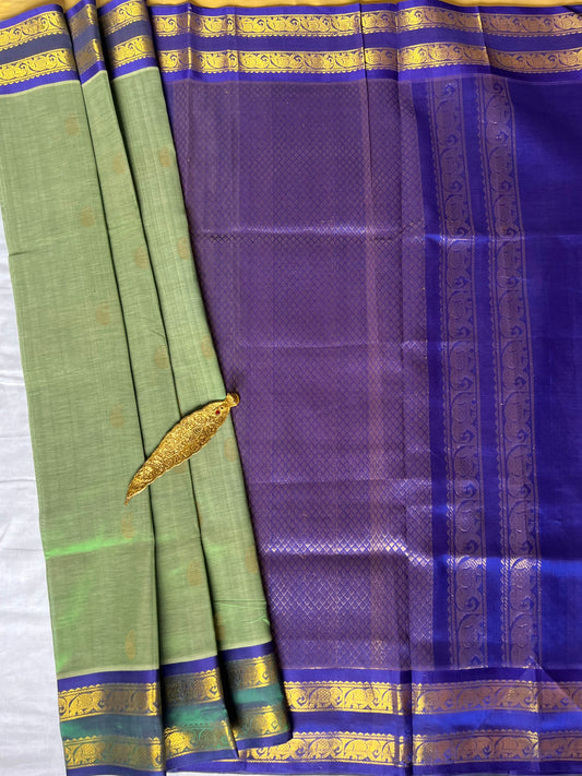 Kanchi Silk Cotton saree