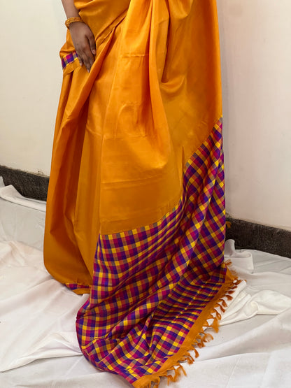 Mango yellow pure silk - Raga collection