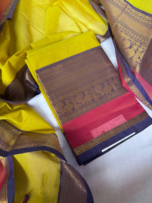 Kanchi Cotton 2pc Salwar Suit material
