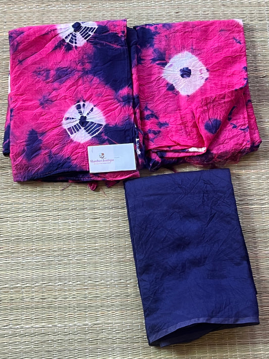 Pink crushed material set