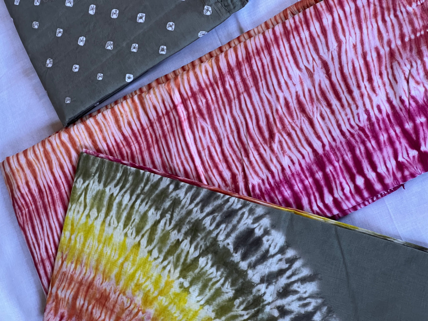 Sunset Olive Blend Cotton Set