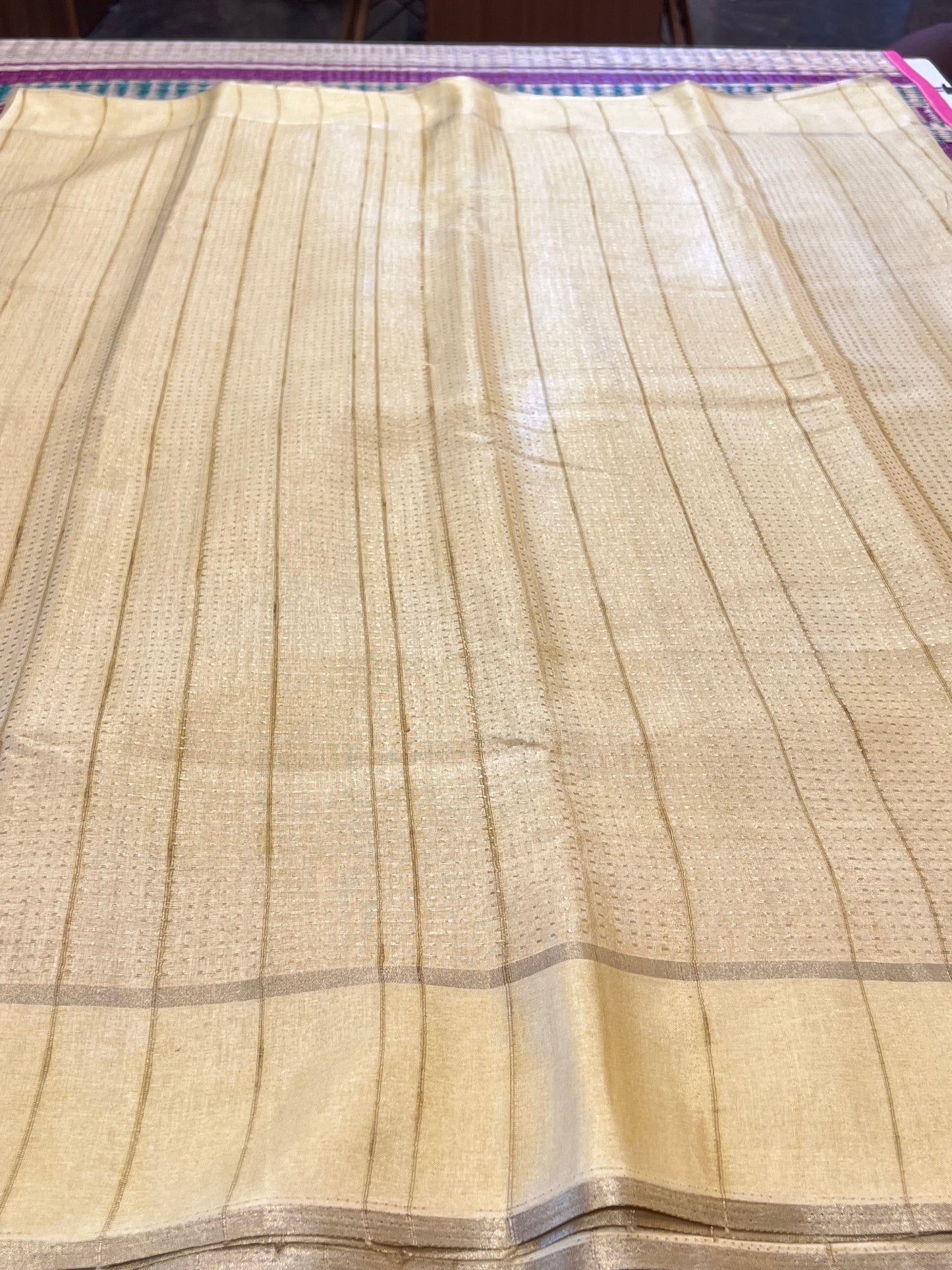 Yellow semi silk cotton saree