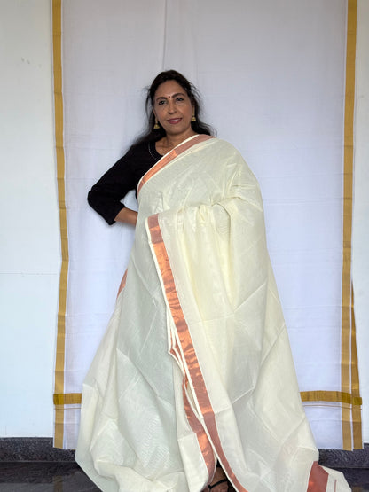 Kasavu saree onam special