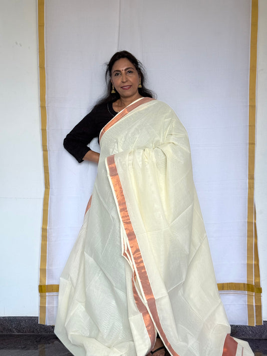 Kasavu saree onam special