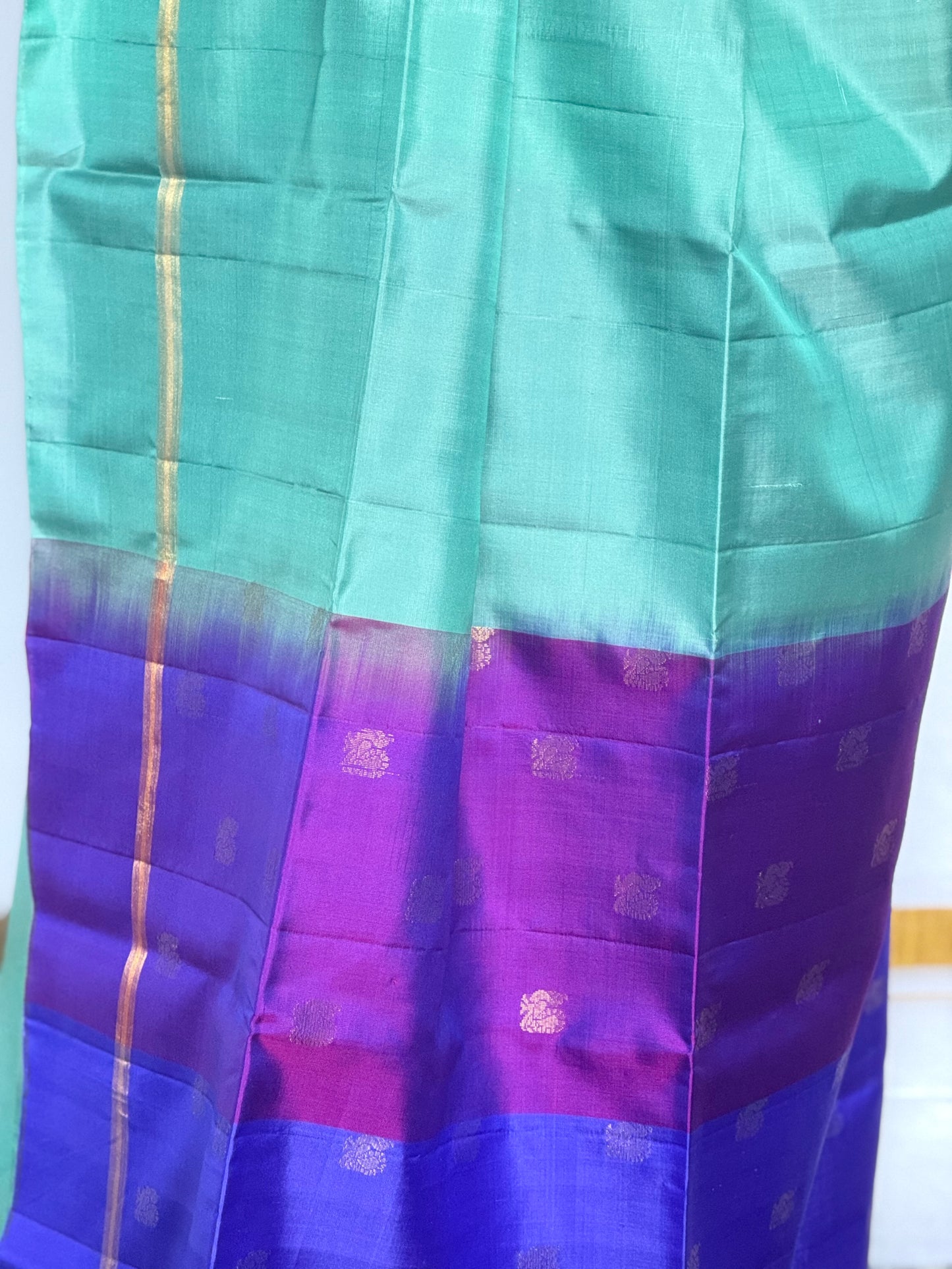 Soft silk saree - Double Shade Pallu