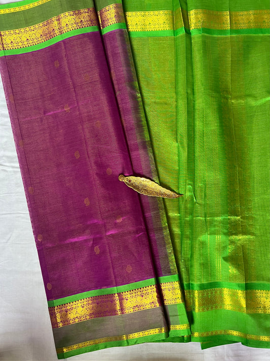 Vairaoosi Kanchi Silk Cotton saree